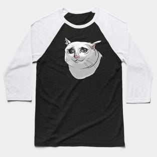 Sad Cat Meme Baseball T-Shirt